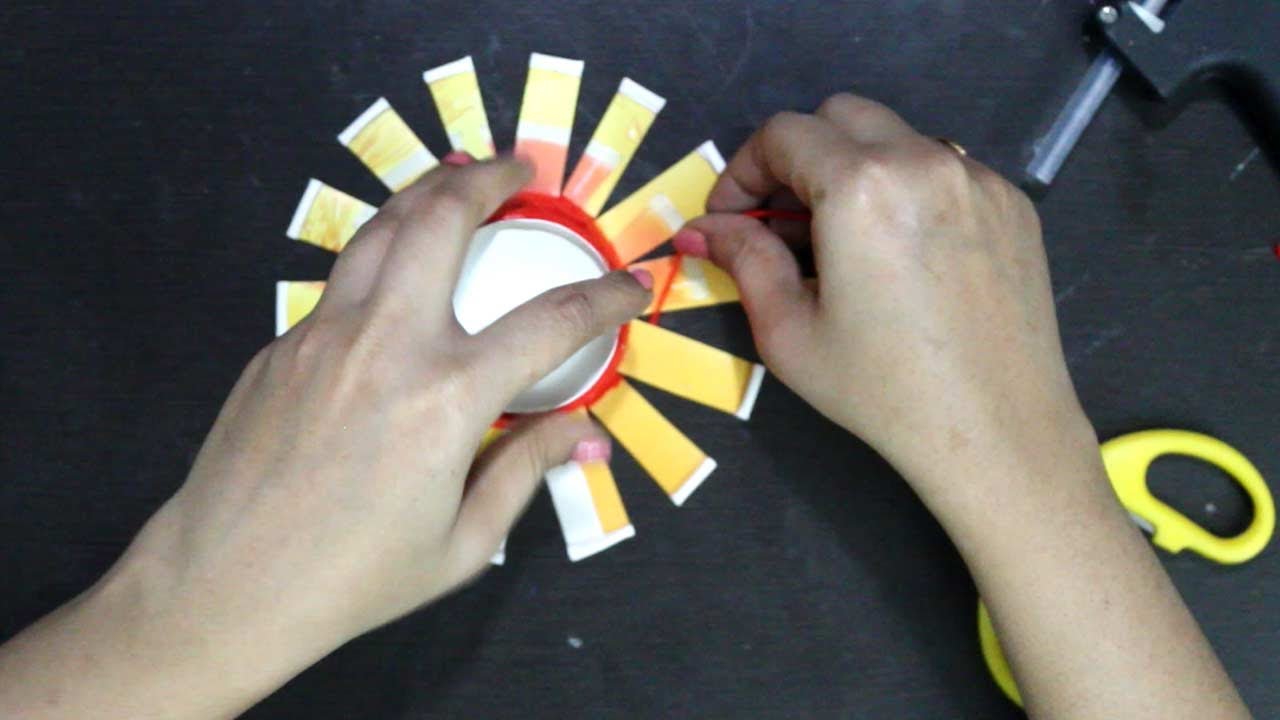 Paper Cup Craft Ideas | Wool Craft Ideas | Basket Making from Paper Cup