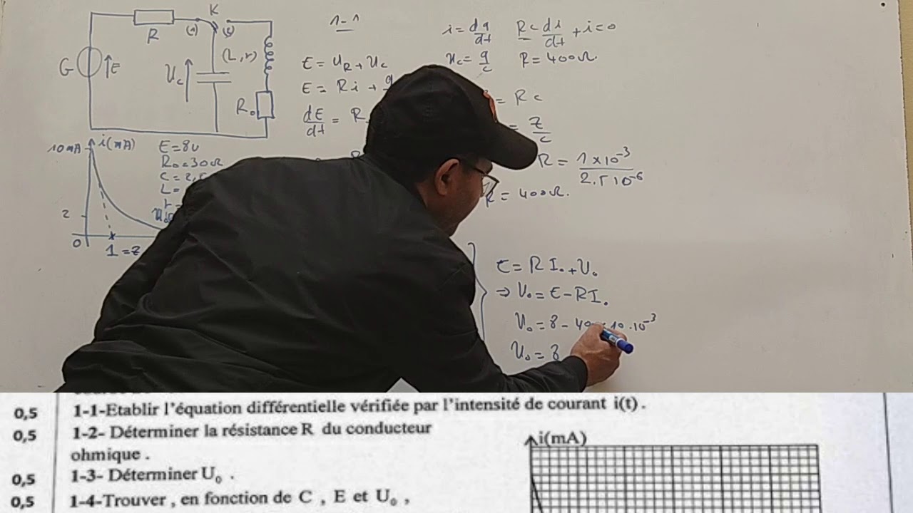 bac 2017 rattrapage sm exercice d electricite bacchemin