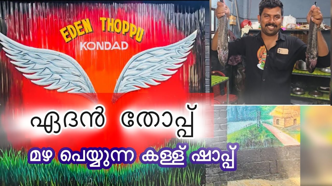 🌴ഏദൻ തോപ്പിലെ 🍇മുന്തിരി കള്ള് ❤️‍🔥EDEN THOPPU🌧️365 RAINY TODDY SHOP🌧️#kerala #kotayam#keralatourism 