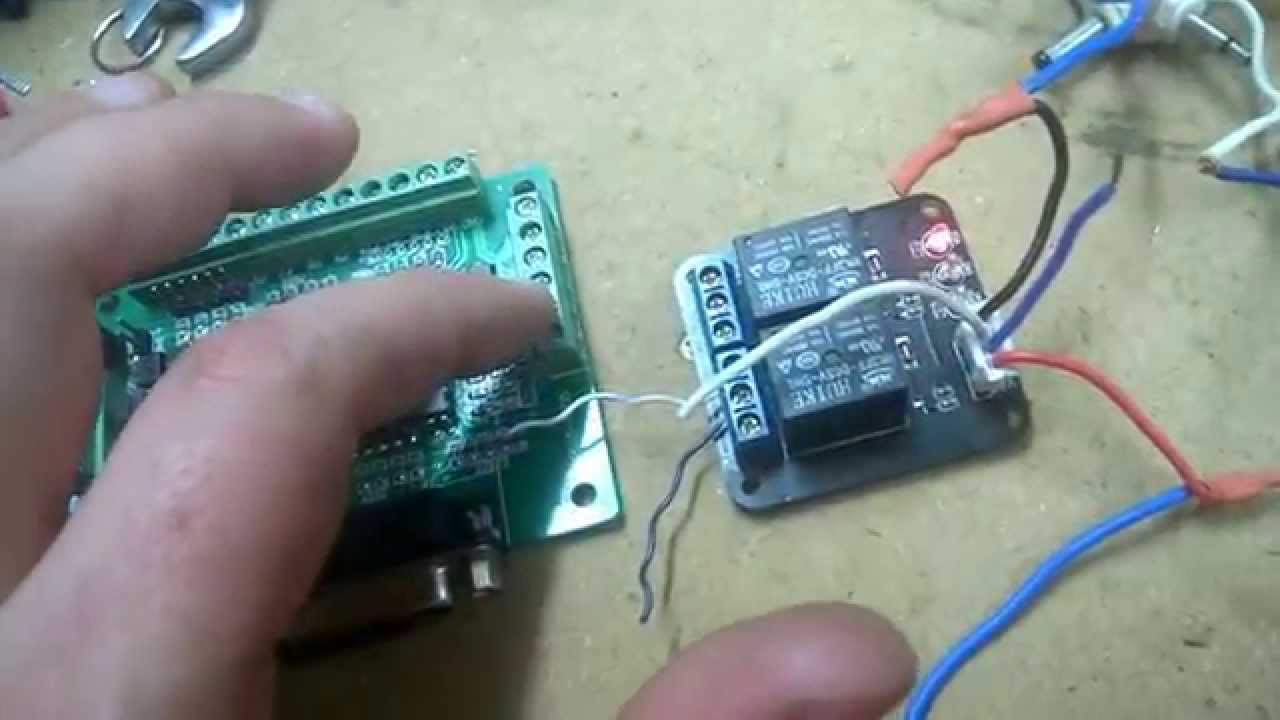 Plasma Relay on CNC board