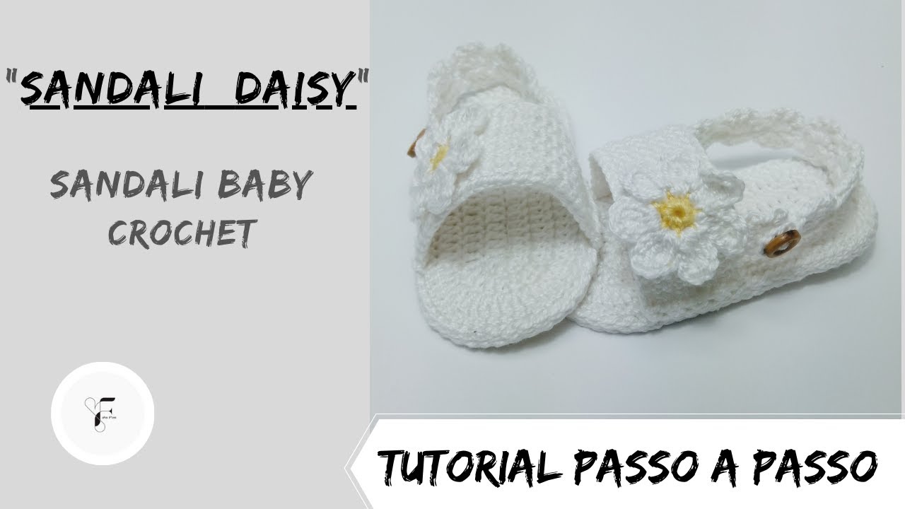 Sandali baby crochet 