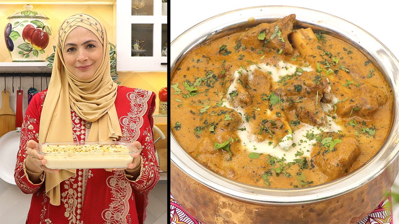 Eid dawat special menu recipes jo mehmano ko khush karde Peshawari kheer and Mutton Malai Handi