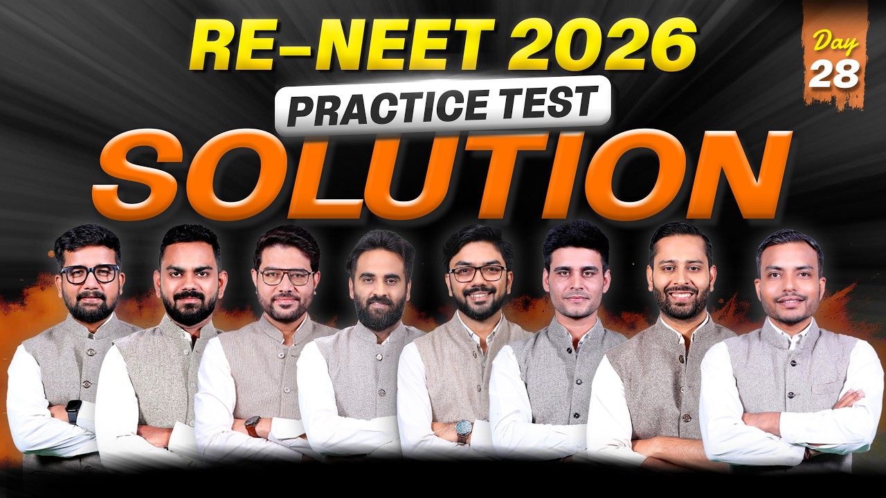 RE-NEET 2026: Practice Test Paper Solution 🎯| Day 28 Live Classes | NTA Level Questions | ALLEN NEET