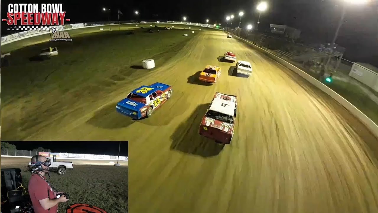 I-Stocks Feature Race | FPV Drone Chase | March 30th, 2024 | Cotton Bowl Speedway