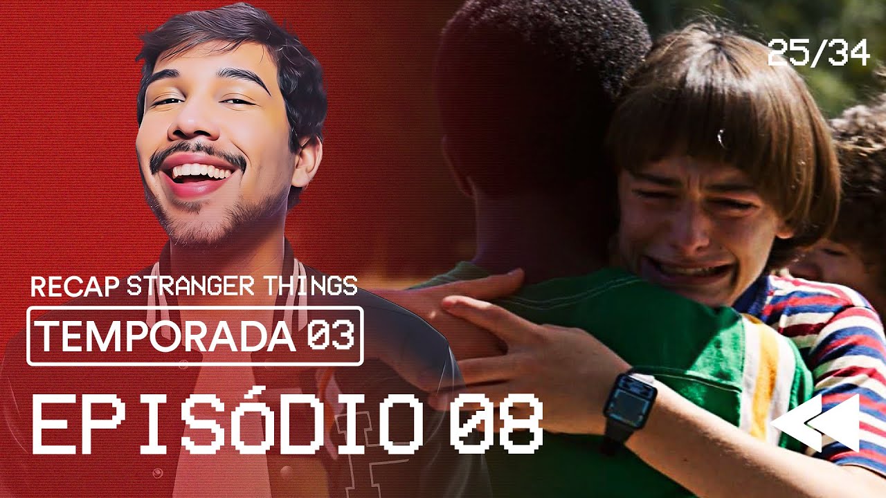 RECAP STRANGER THINGS 3x08 - FIM DA 3&ordf; TEMPORADA ft Arthur Viana | Replay Miga