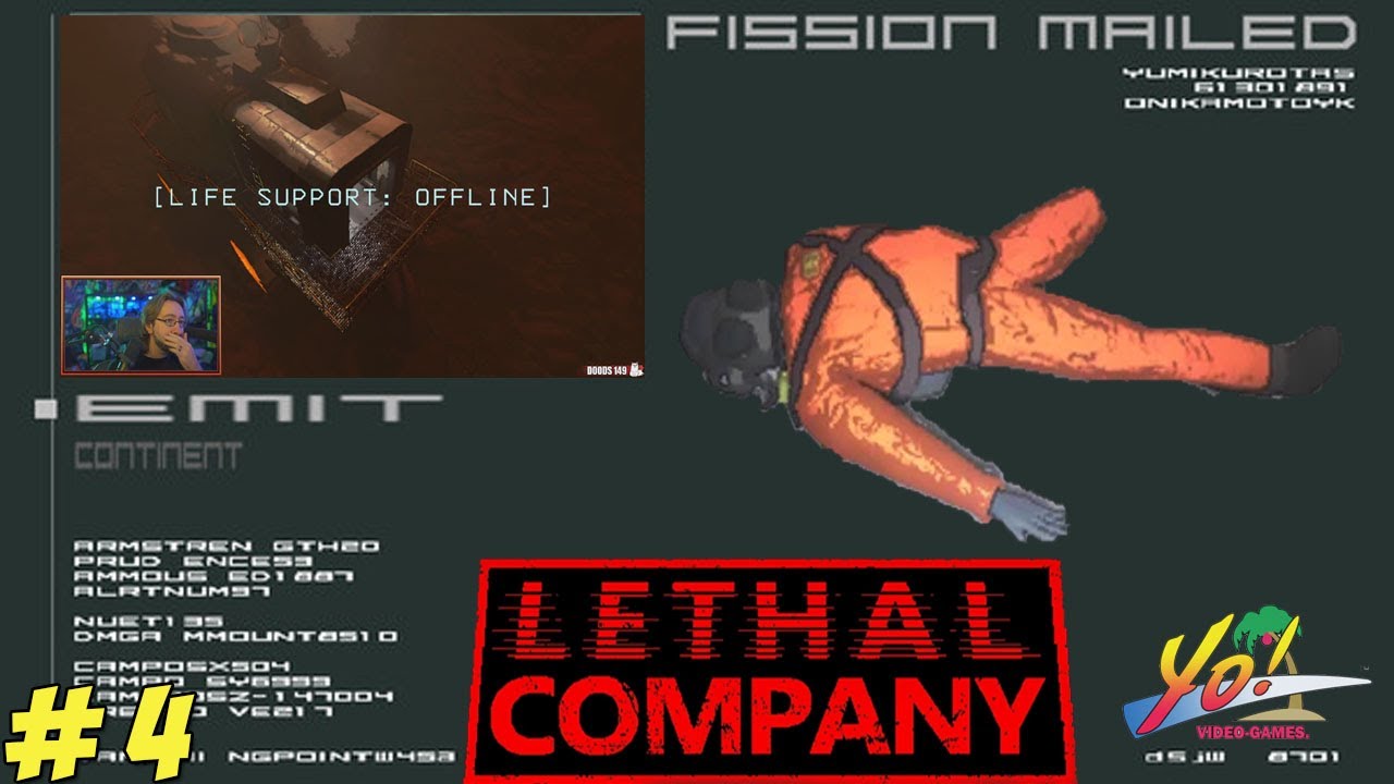 Lethal Company! DAY TWO! Fission Mailed! Part 4 - YoVideogames