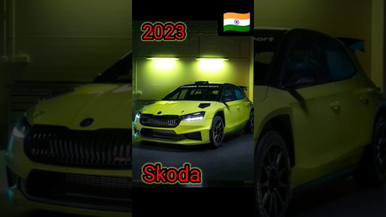 Skoda Sports Car Evolution | Old vs New | #skoda #sportscar