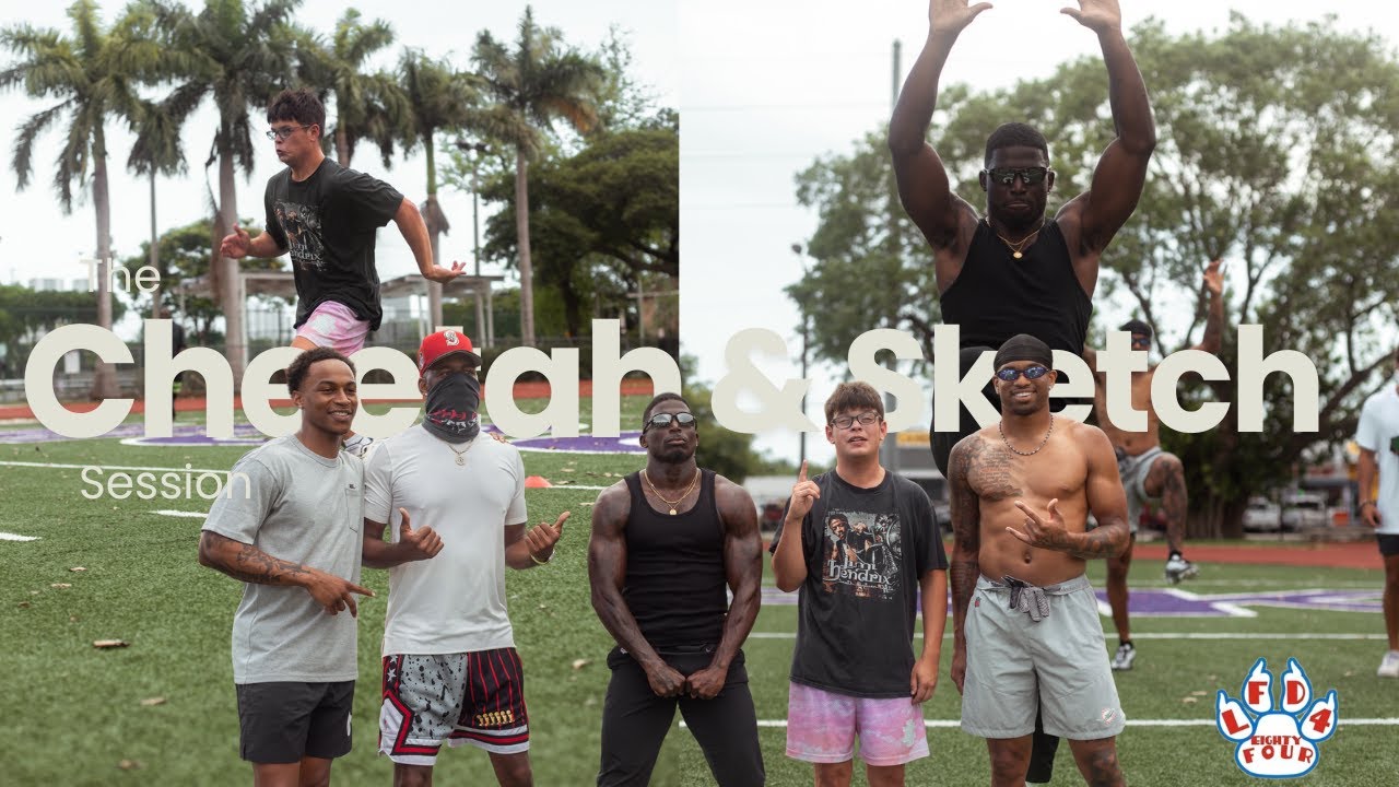 Tyreek Hill & Sketch Training Session