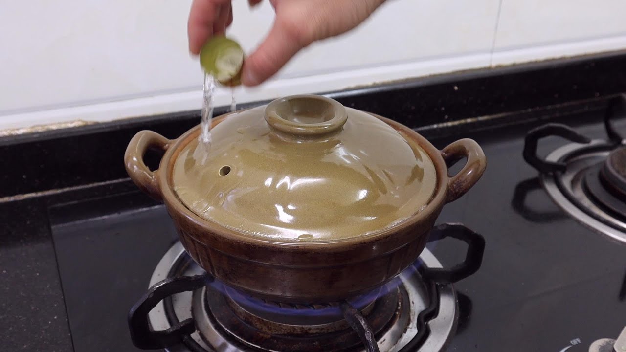 广式砂锅焗双脆，一锅还没开盖就香飘2条街的美味，爽口好吃过瘾