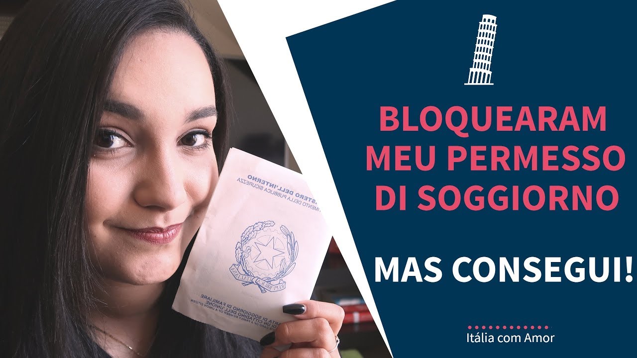 Finalmente consegui meu PERMESSO DI SOGGIORNO! | Itália com amor ♡