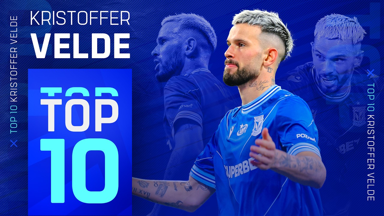 KRISTOFFER VELDE | NAJLEPSZE AKCJE W EKSTRAKLASIE | TOP 10