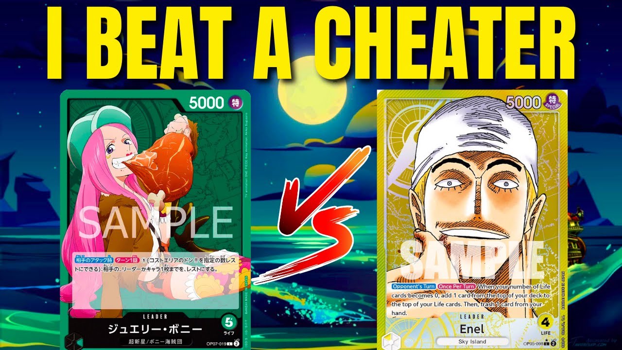 EPIC Enel vs Bonnie Game OP07 | One Piece TCG The Future 500 Years From Now