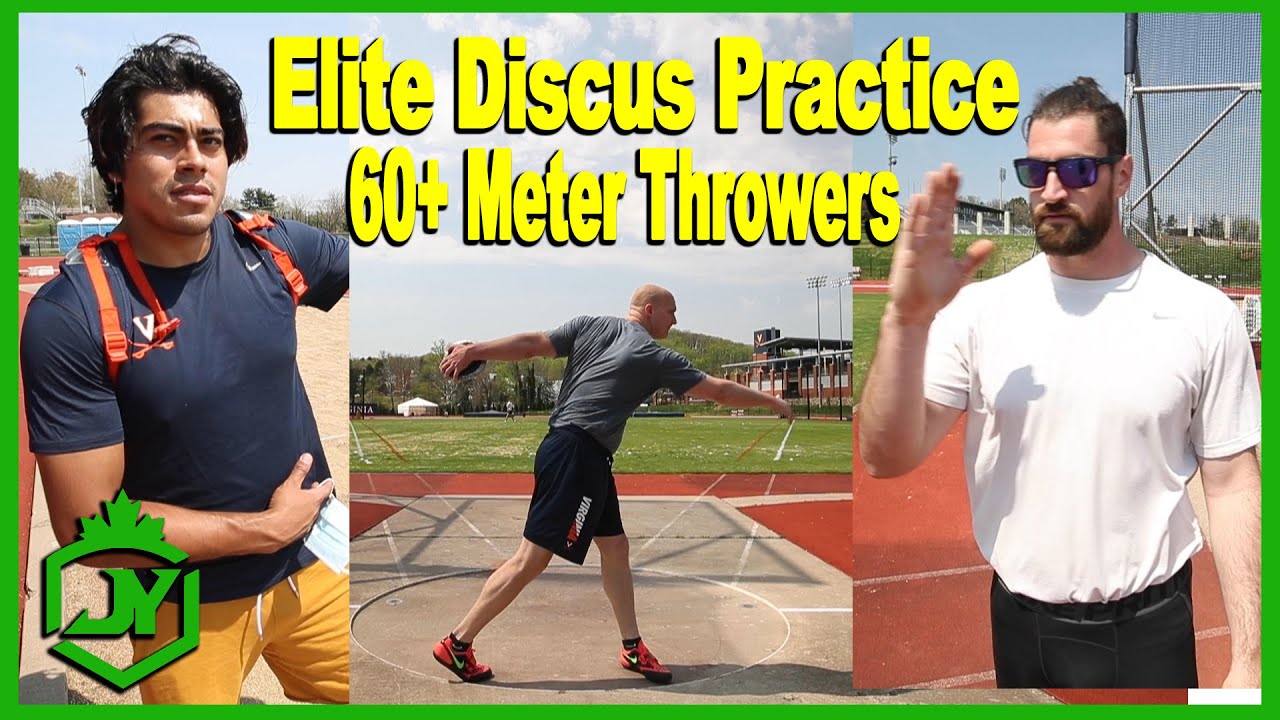 Full Discus Practice with 60+ Meter throwers