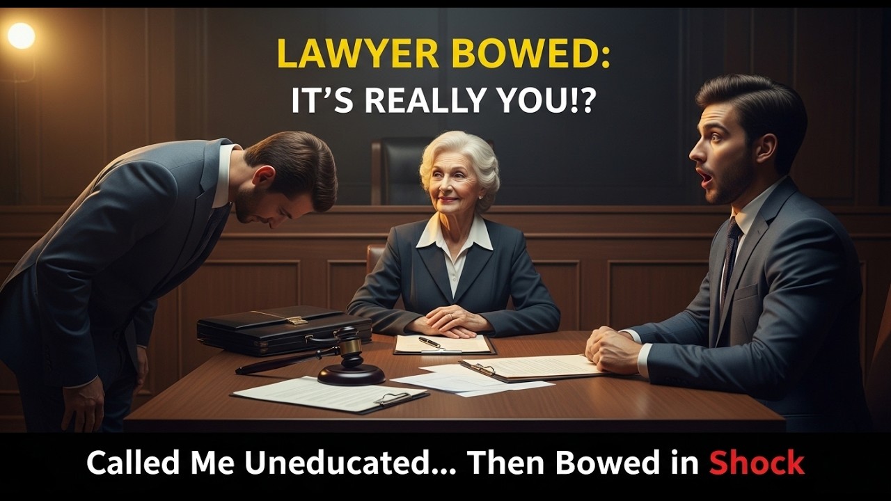 Husband Left Empire to Me – Stepson Called Me “Uneducated Housewife,” Lawyer Bowed in Court