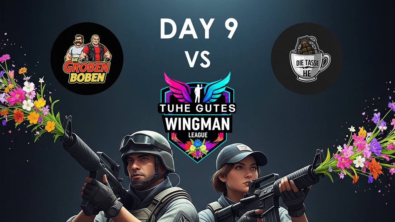 Stolpern die Groben Boben noch in der Tuhe Gutes Wingman Liga | Day 9 Groben Boben vs. TasseHE