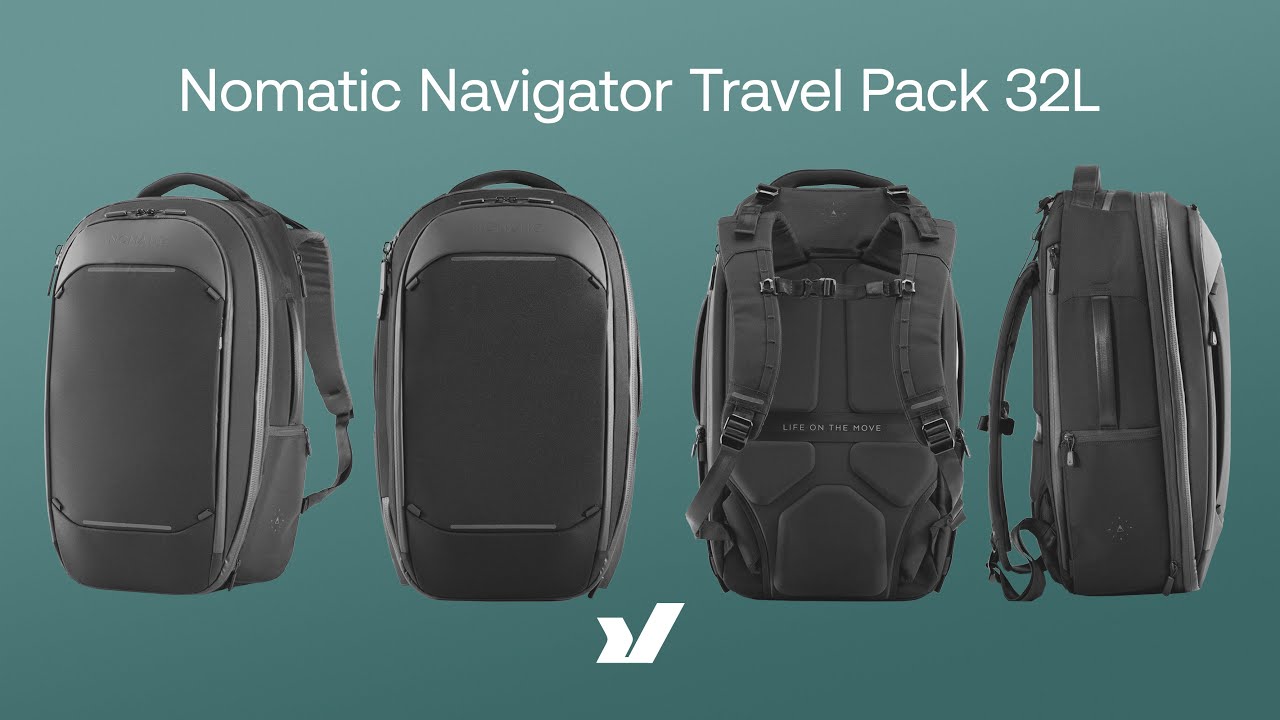 Solid All-Rounder Travel Backpack - The Nomatic Navigator Travel Backpack 32L