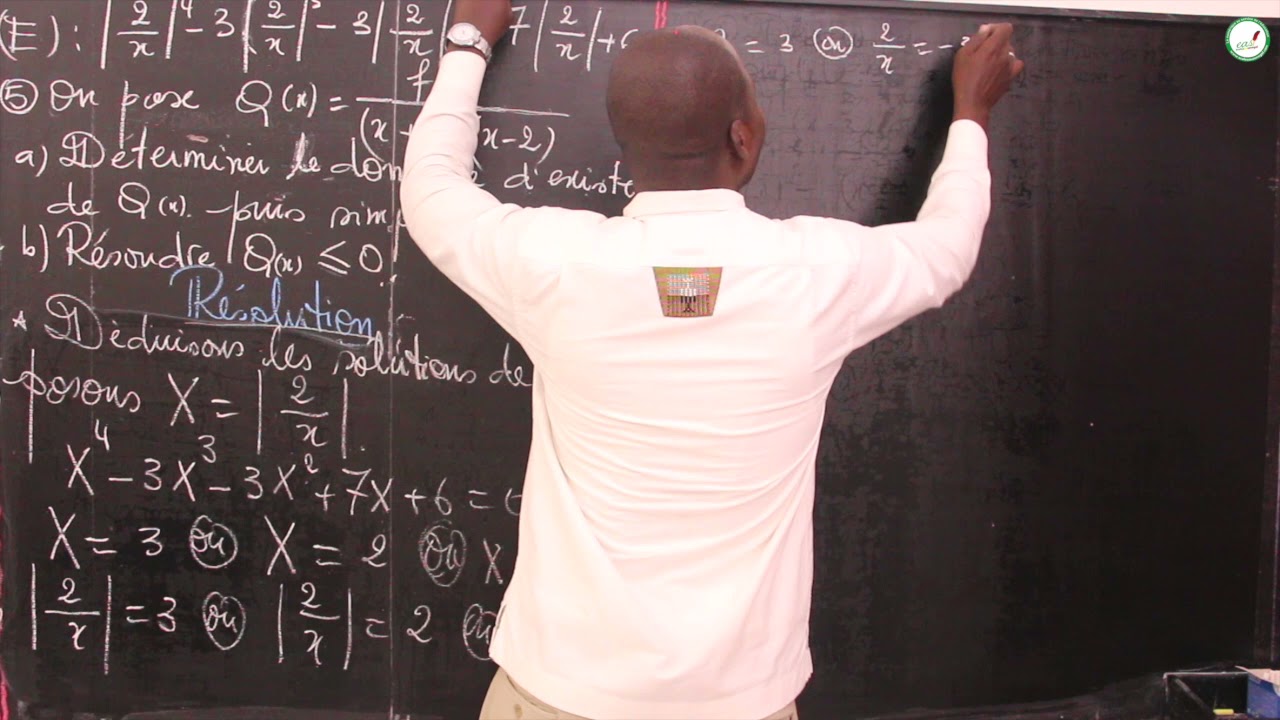 Exercices - Terminale L - Mathématiques : Factorisation des polynômes / Suite 4 / M. Mbow