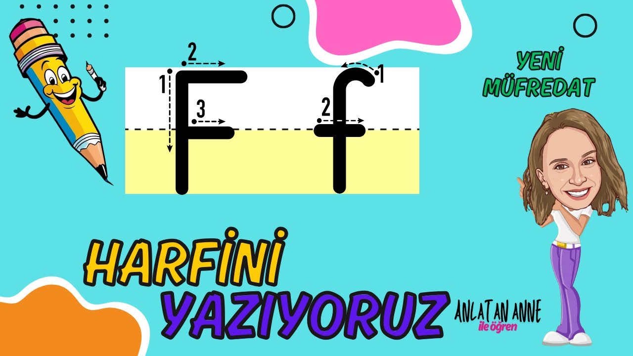 1. Sınıf “f-F” Harfinin Yazımı - F Sesini Hissetme (Yeni Müfredat) #birincisınıf #yenimüfredat