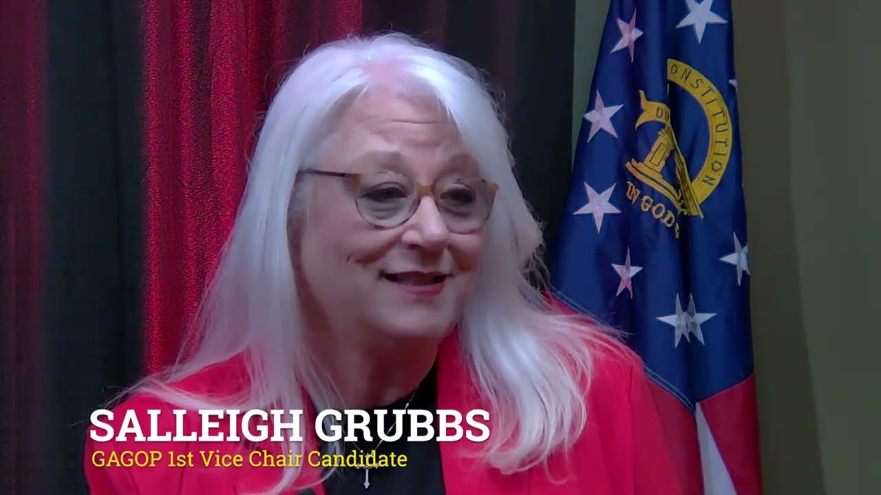 America First - Salleigh Grubbs Candidate for 1st Vice Chairman Georgia Republican Party