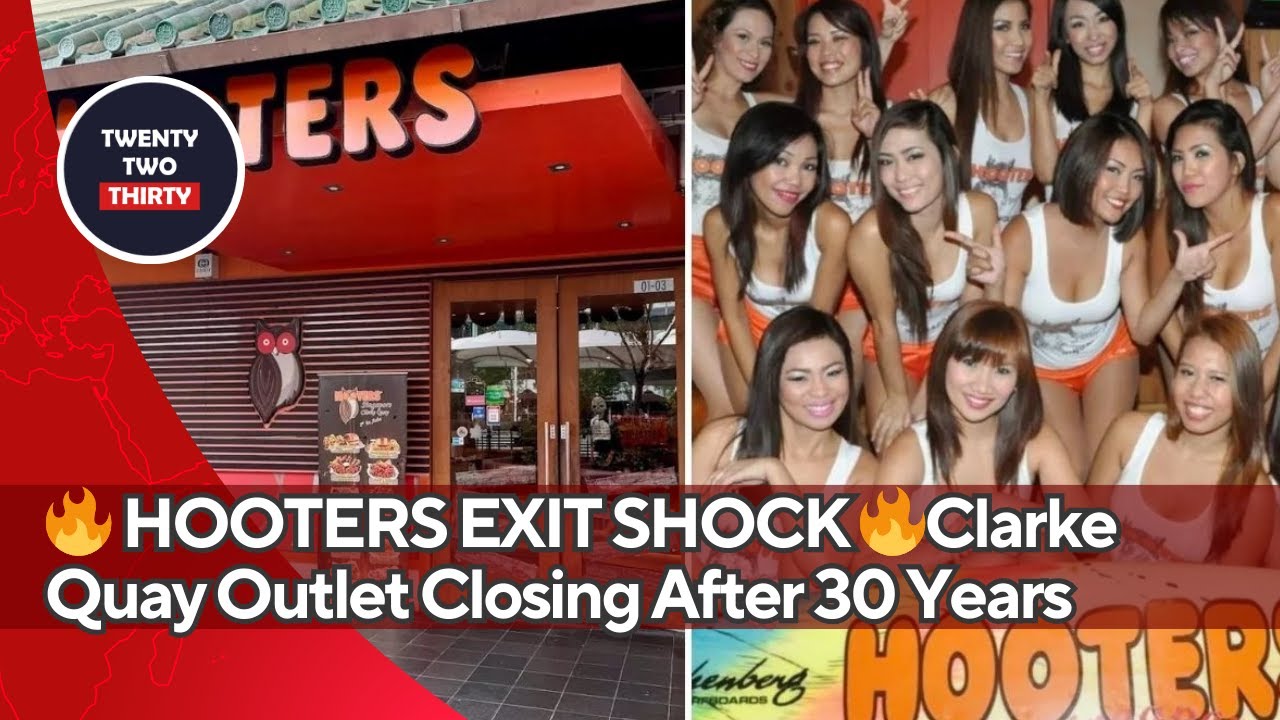 🔥 Шокирующая новость о закрытии Hooters 🔥 Последний филиал в Кларк-Куэй закрывается после 30 лет ...