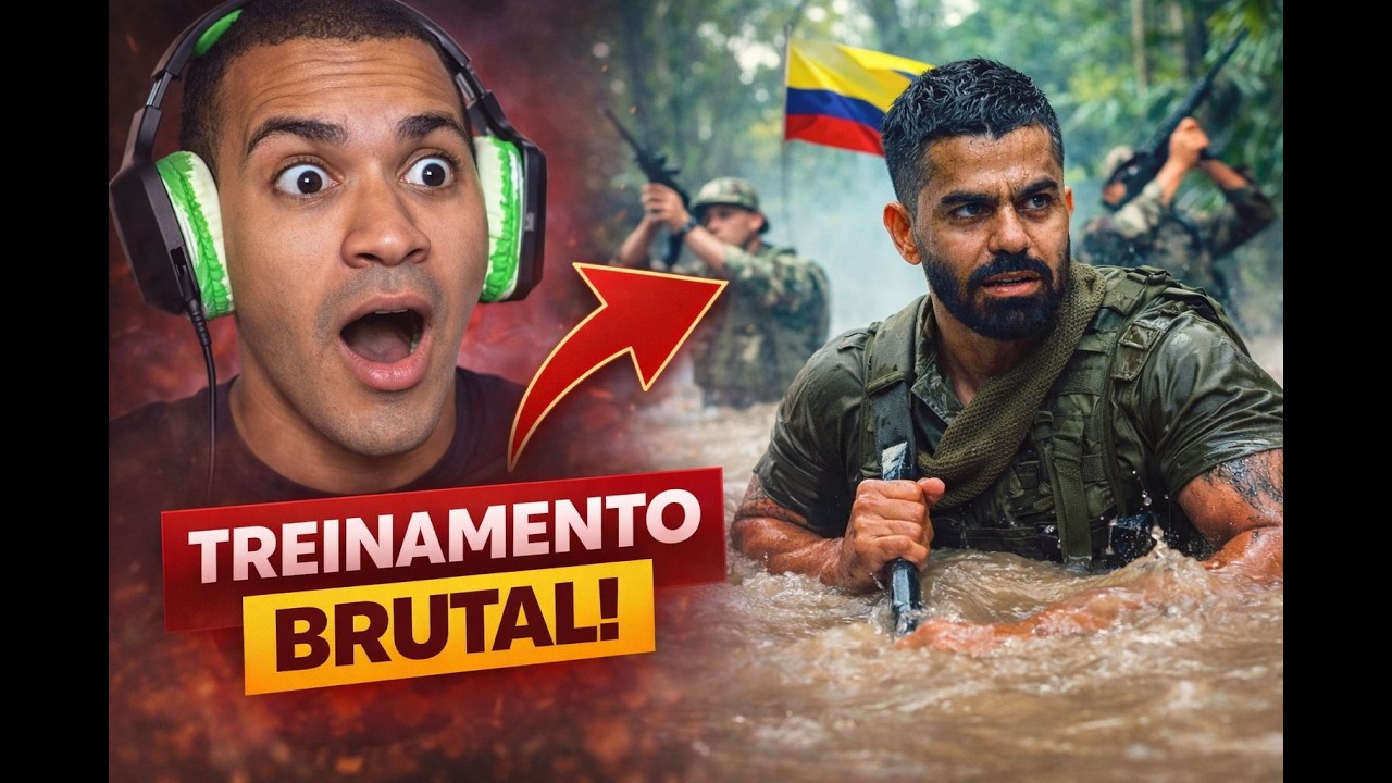 EU SOBREVIVI AO TREINAMENTO MILITAR MAIS DIFÍCIL DO MUNDO (COLÔMBIA)