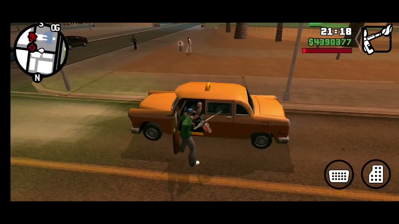 CJ burns everything in Las Venturas | GTA: San Andreas