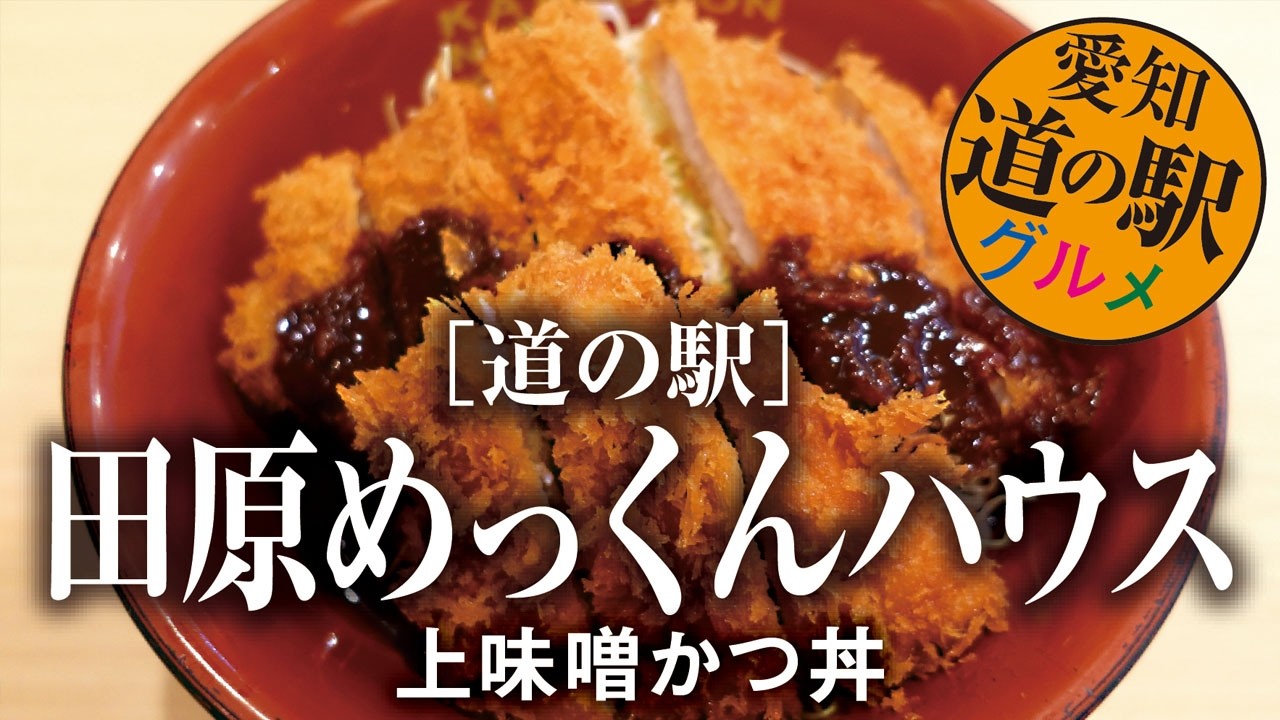 道の駅 田原めっくんハウス【上味噌かつ丼】愛知県田原市/道の駅グルメ Roadside station gourmand