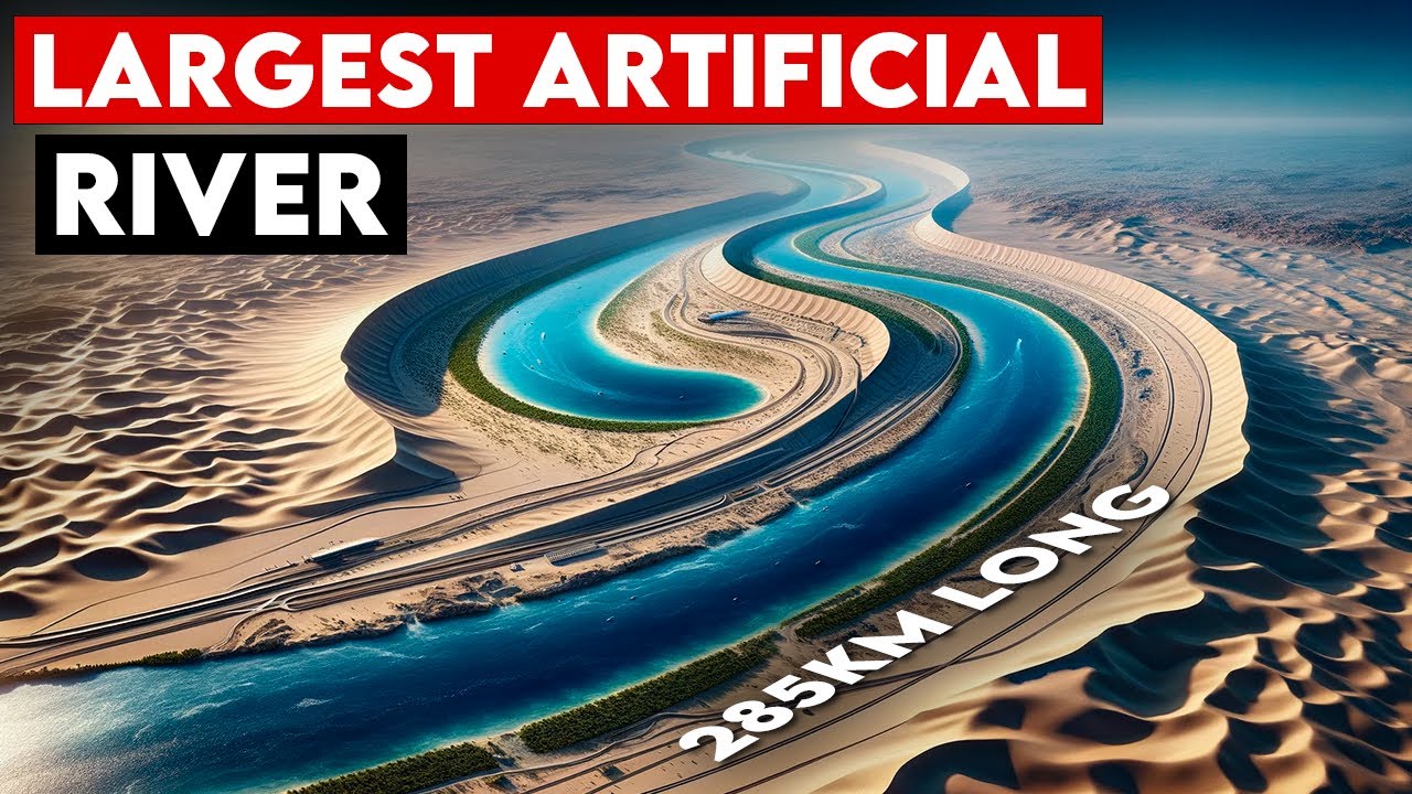 Asia's Largest Artificial River Is Being Build In The Desert