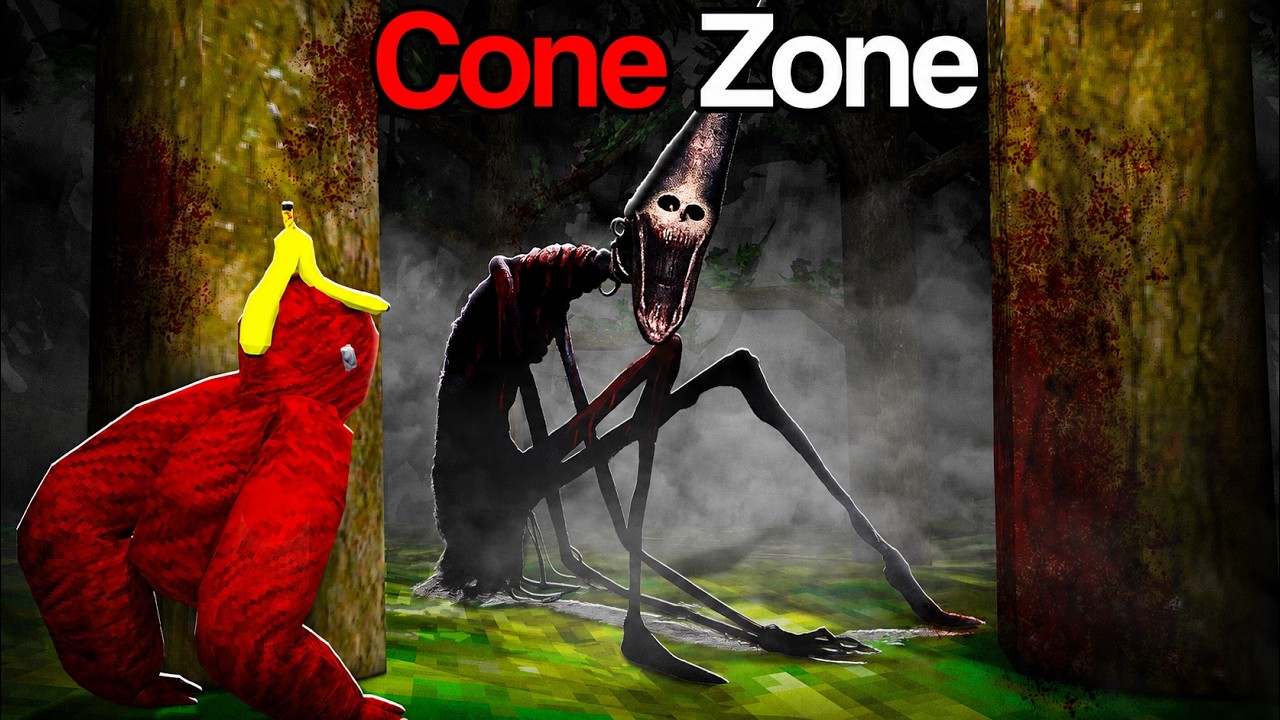 Не ищите CONE ZONE в Gorilla Tag...