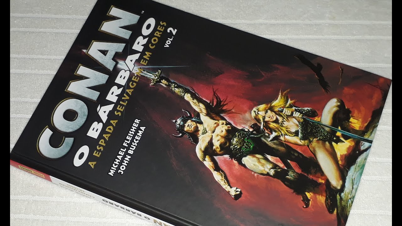 CONAN, O BARBARO - ESPADA SELVAGEM EM CORES 2