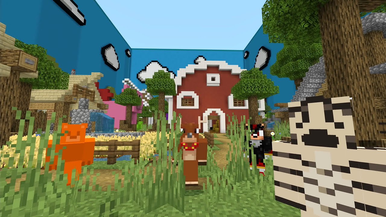 Minecraft - Hide and Seek - Modded Farm Map