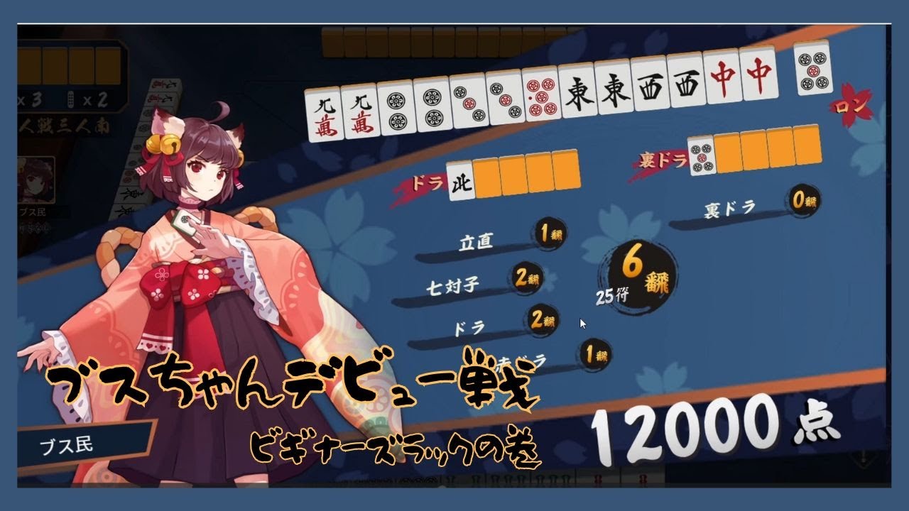 ブスちゃんデビュー戦