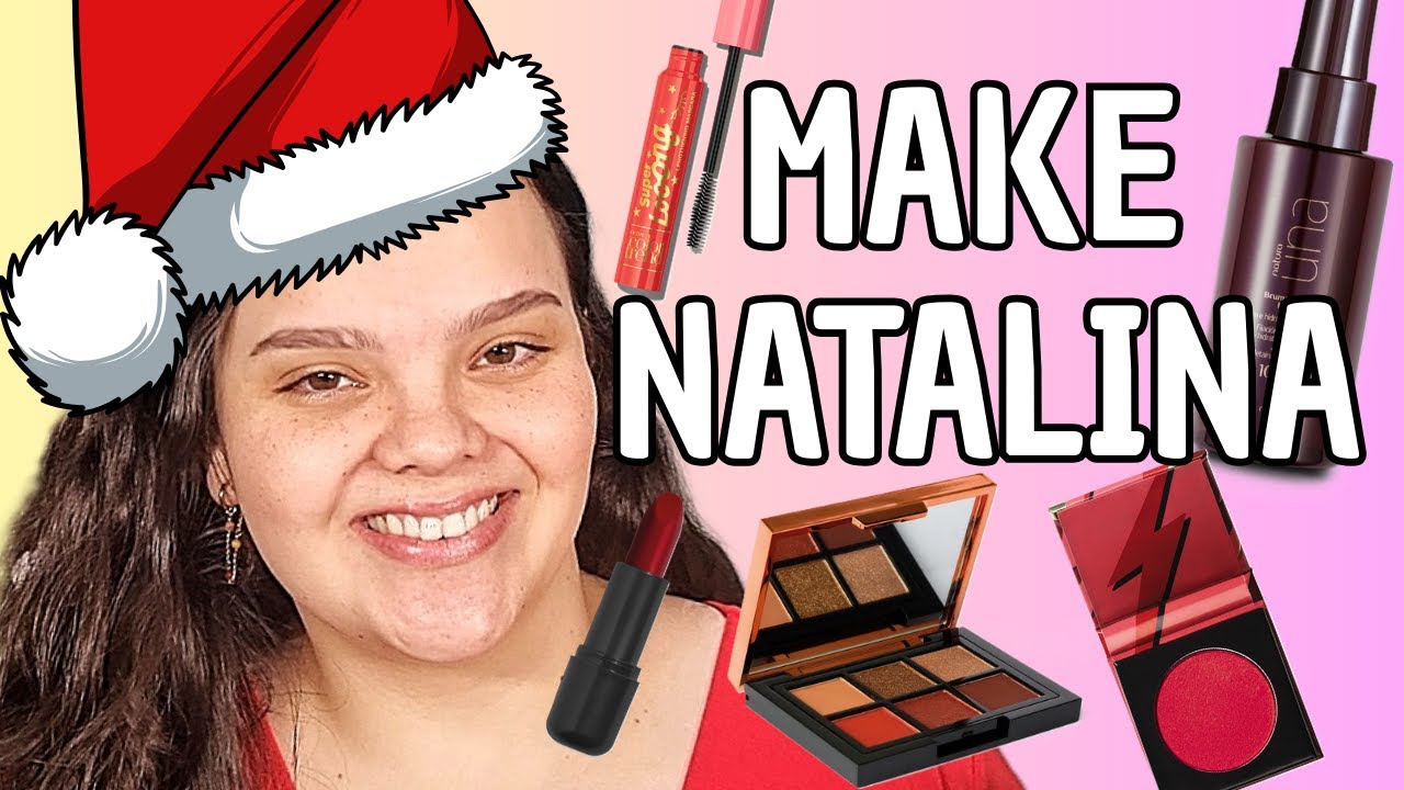 MAQUIAGEM DE NATAL PERFEITA 🎄✨ Glow, brilho e elegância