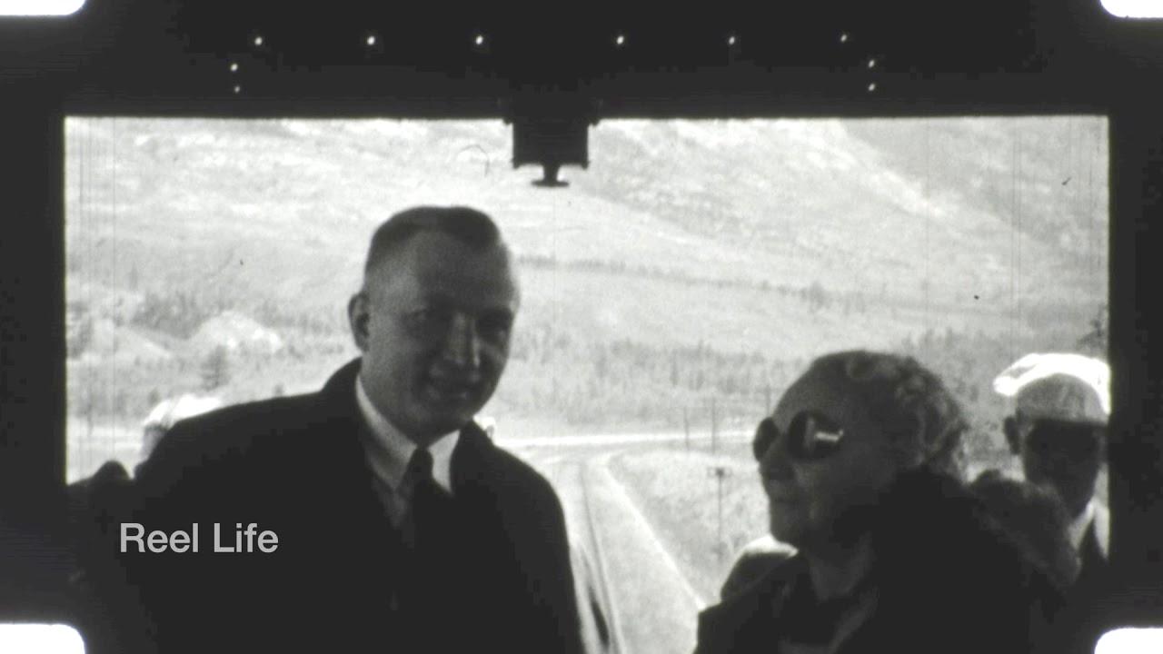 1939 Riding Canadian Pacific Railway's The Dominion, west of Calgary to Banff, Ab, Canada