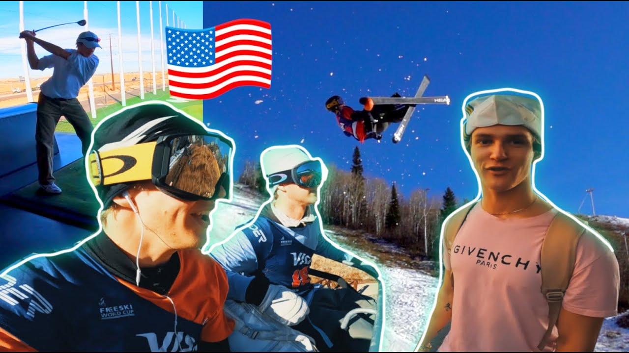 REISEVLOG TIL USA; Verdenscup, TopGolf og shred / VLOG 3
