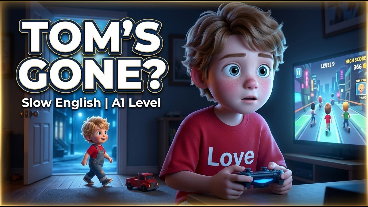 Babysitting… Then the Kid Got Lost! | Slow English for Beginners | English Listening Practice A