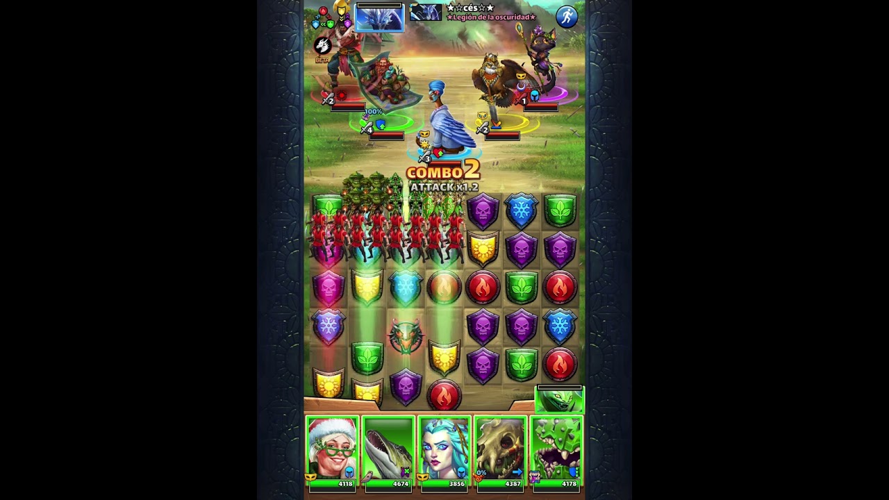 Empires & Puzzles war smejkalibor vs Legion de la oscuridad 29.1.2026
