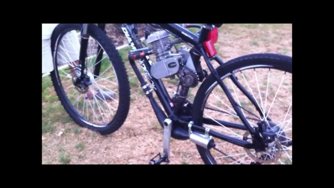 Motorized Bicycle Expansion Chamber Comparison