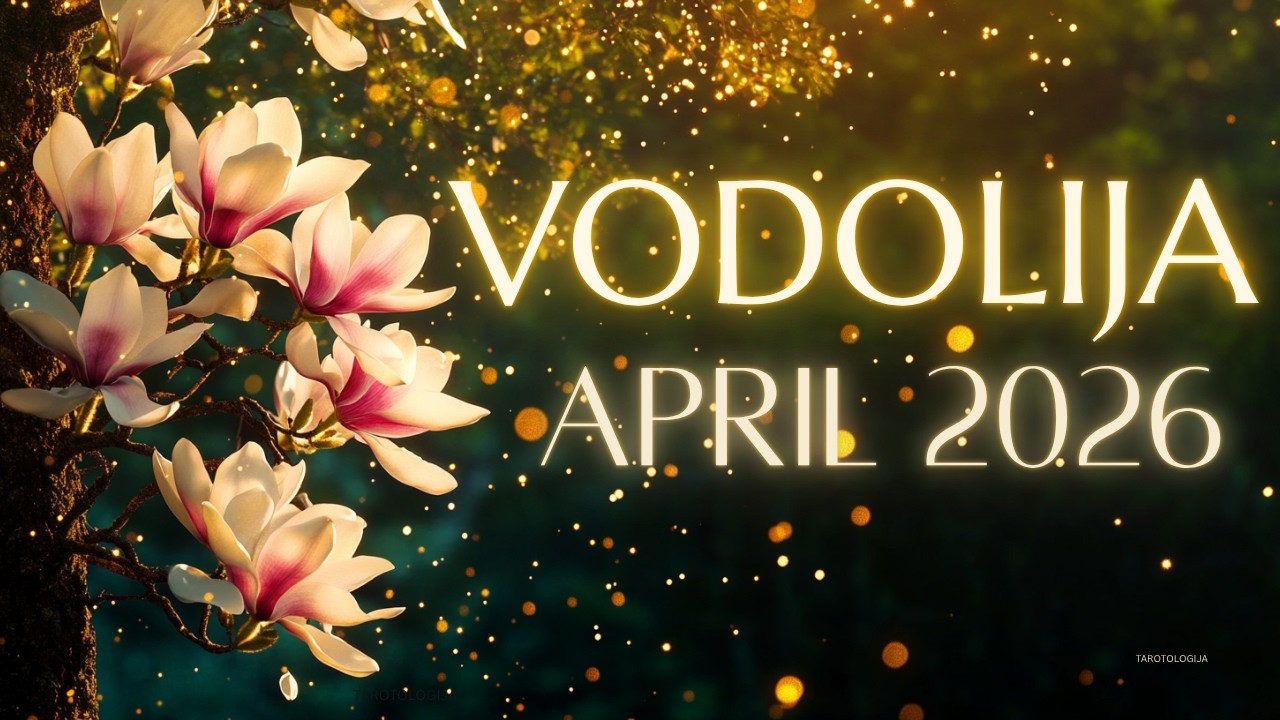 VODOLIJA Čeka vas fantastično slavlje u APrilu ! Dolazi zvanična pobeda! April 2026 Tarot čitanje