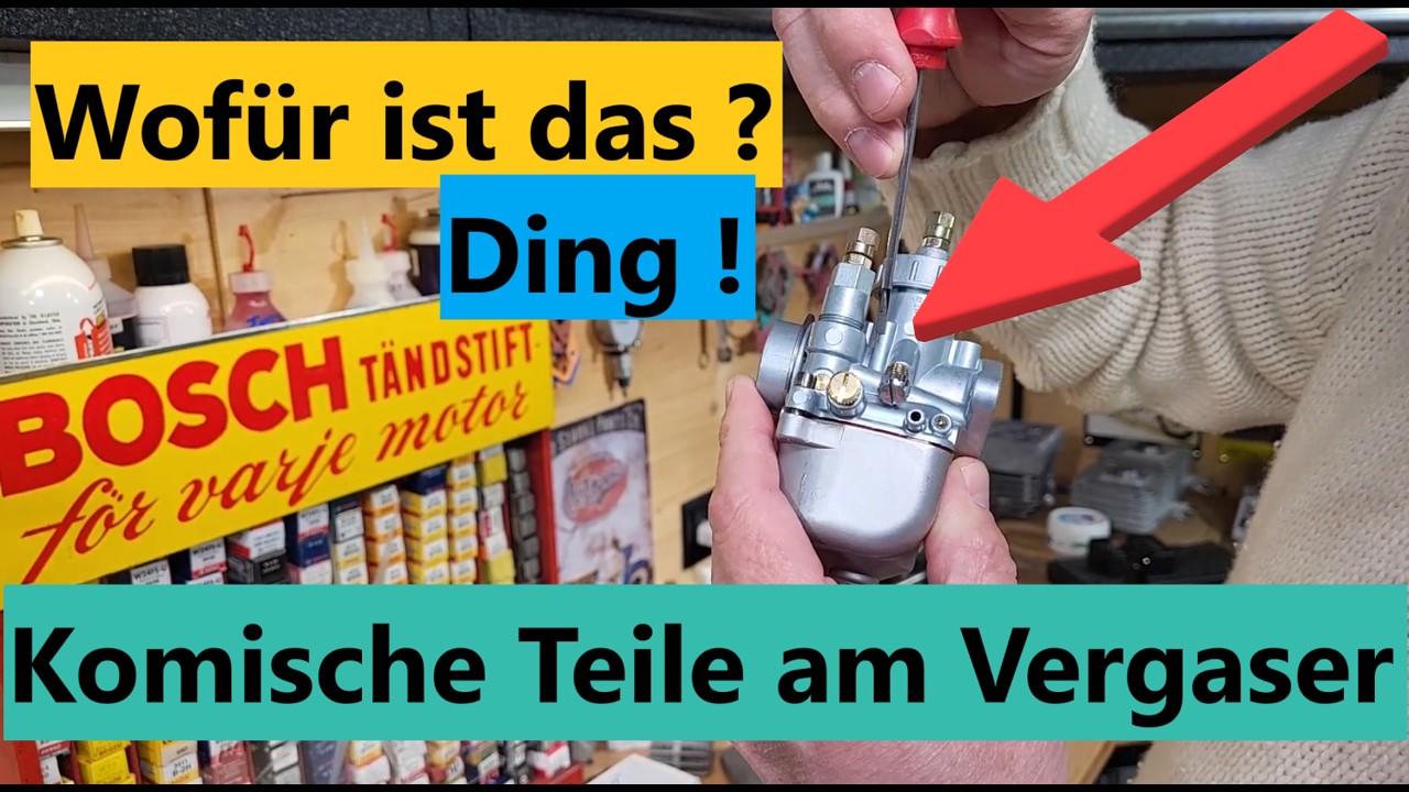 Wof&uuml;r ist dieses Ding am Simson BVF Vergaser dran ?