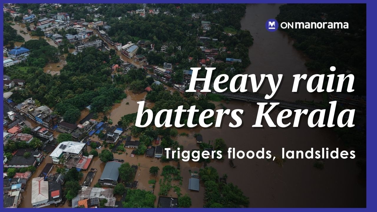 Landslides and floods triggered by heavy rains batter Kerala | Onmanorama News