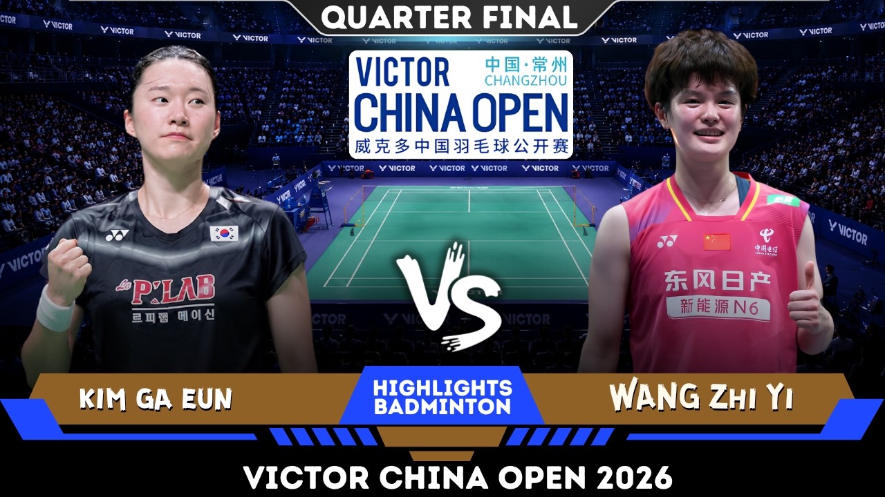 김가은 vs 왕즈이 (CHN) | 2026 중국 오픈 배드민턴