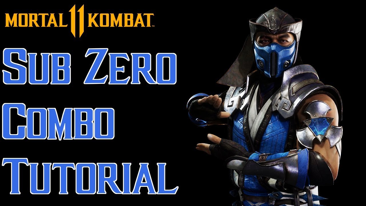 Sub Zero Combo Tutorial [Mortal Kombat 11]