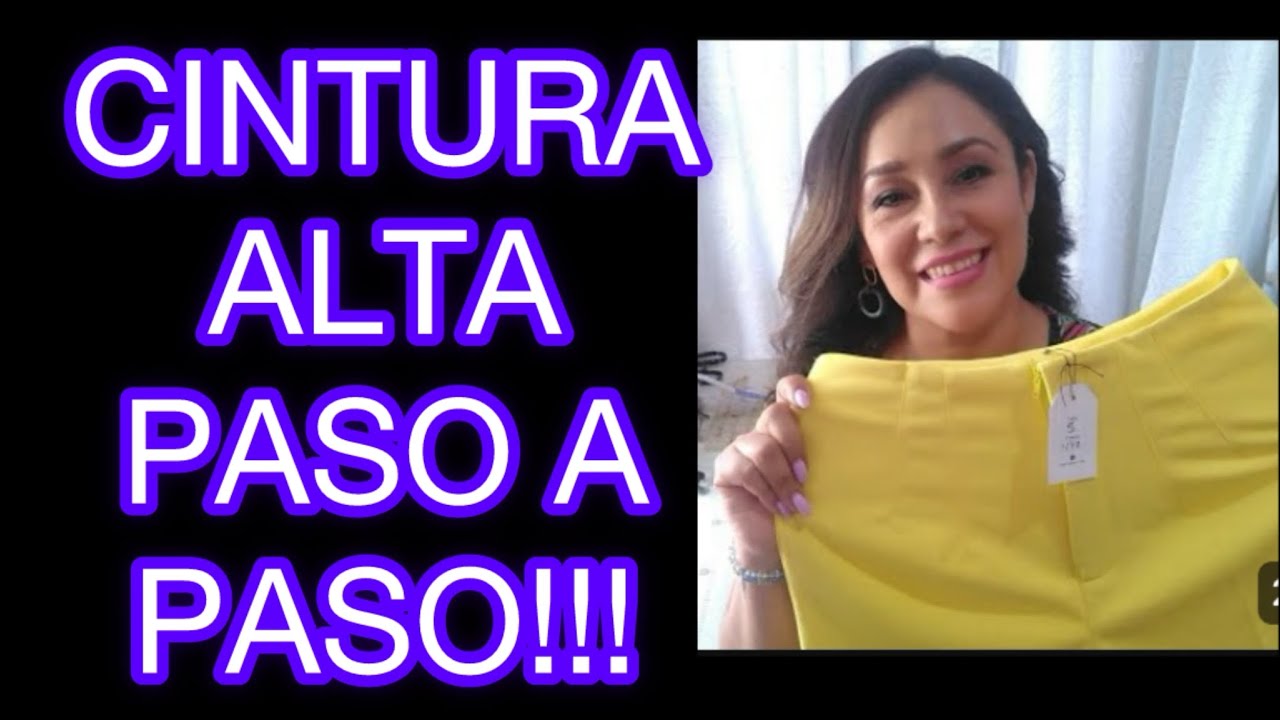como hacer pantalón o shorts de cintura alta y pinzas ❤️✂️