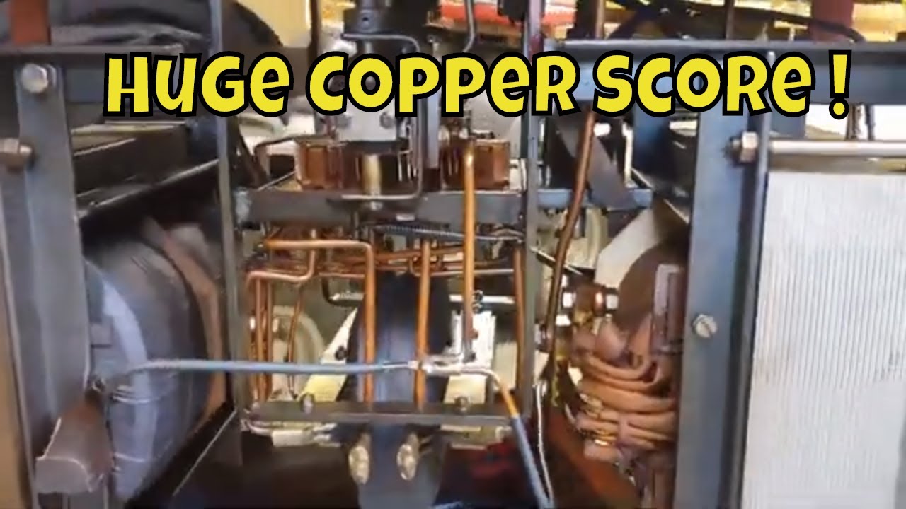 Scrapping A Huge 450 Amp Welder For Copper - 4K 2160p