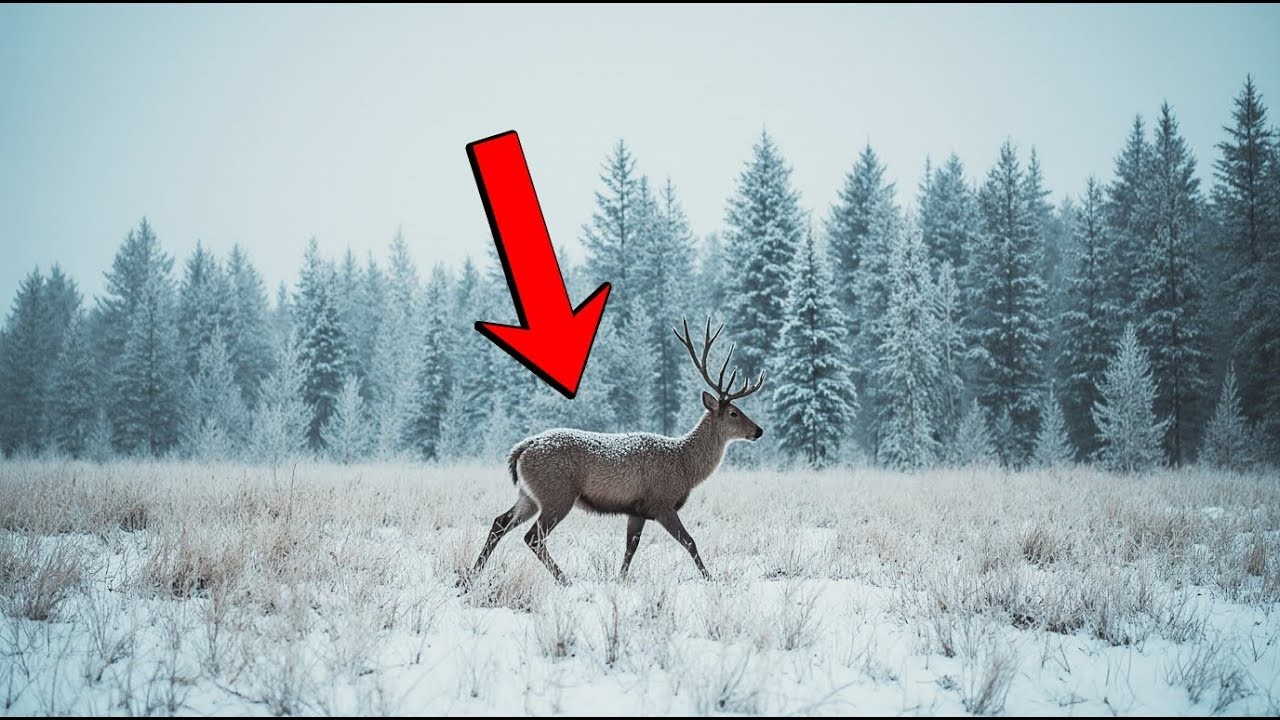 Deer Crossed the Frozen Meadow, and the Sun Forgot to Rise