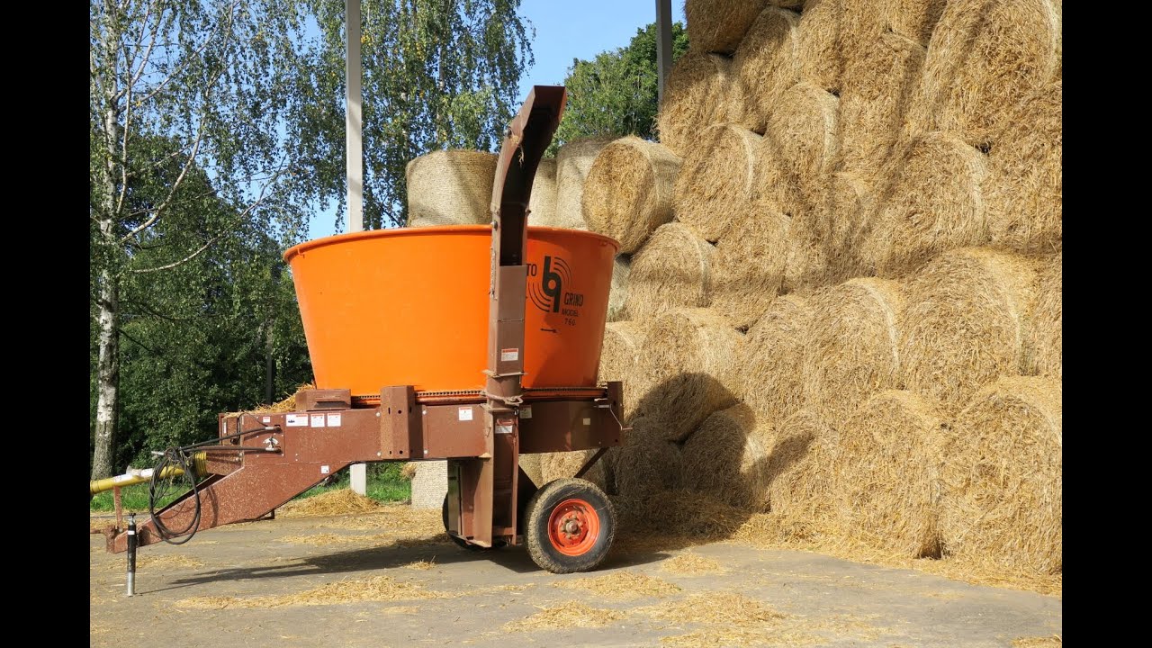 RotoGrind 760 - pallipurustaja/ RotoGrind 760 straw grinder