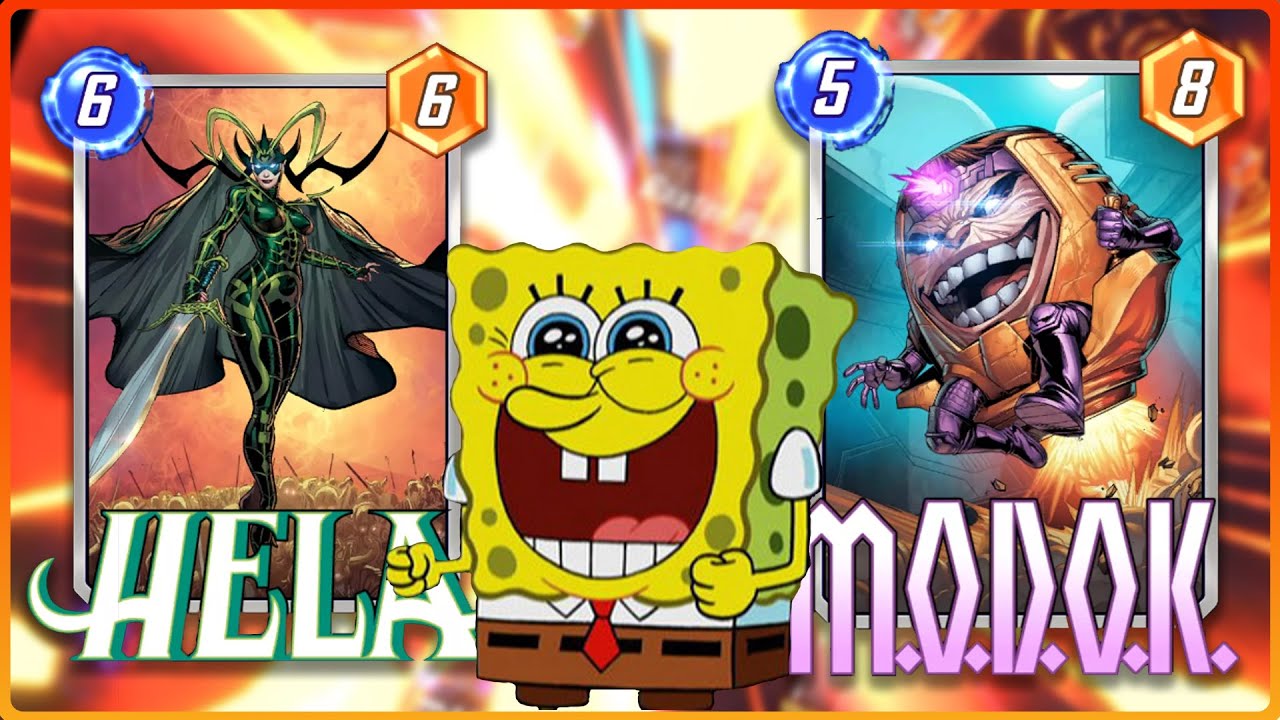MODOK is Absolute Master  - Marvel Snap Meme