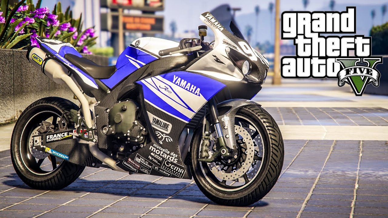 PojzPlaza -บิ๊กไบค์สุดซ่า Yamaha R1 GTAV(R1 mod)