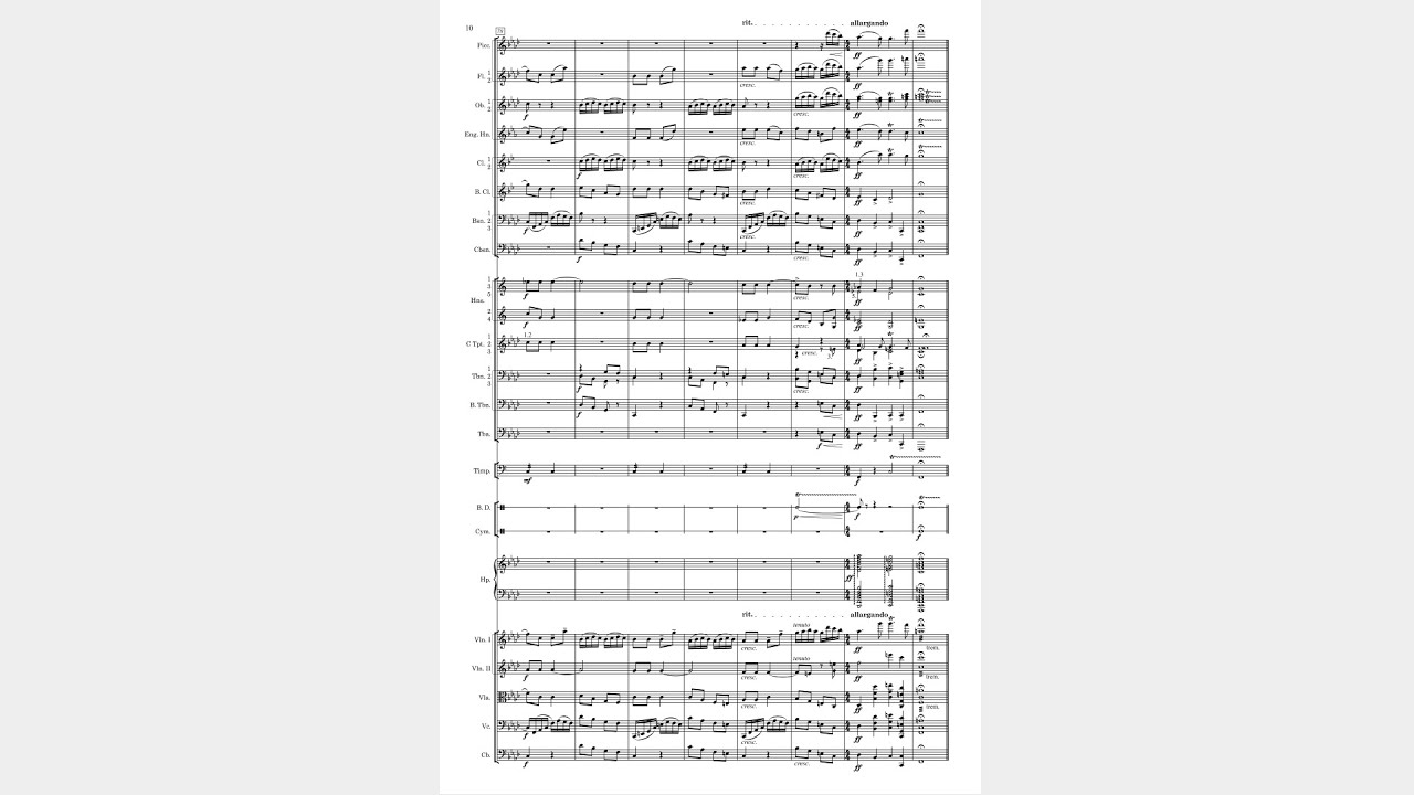 J.S. Bach - Fugue in F Minor BWV 881 from WTC Book 2 (Symphonic Transcription)